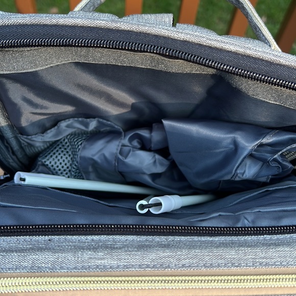 New WOWTINA Baby Bag Backpack Changing Station. Newborn must have in Grey - Picture 8 of 11